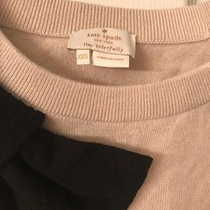 kate spade Sweaters - kate spade cream and black bow sweater kate spade Sweaters - kate spade cream and black bow sweater